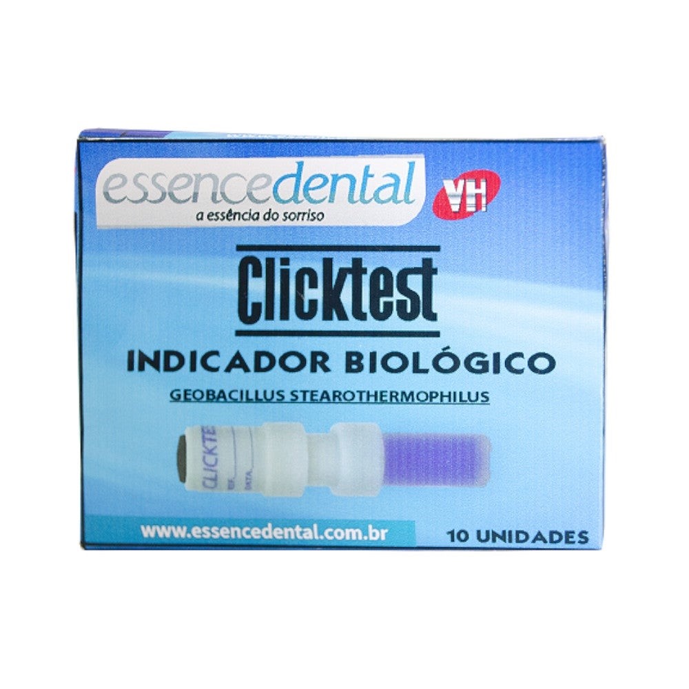indicador biológico clicktest essence dental